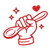 Handgemacht mit Liebe